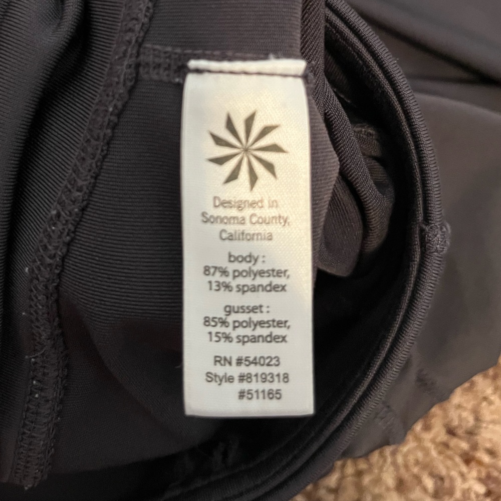 Athleta Women's Black Athletic Shorts - Picture 5 of 10